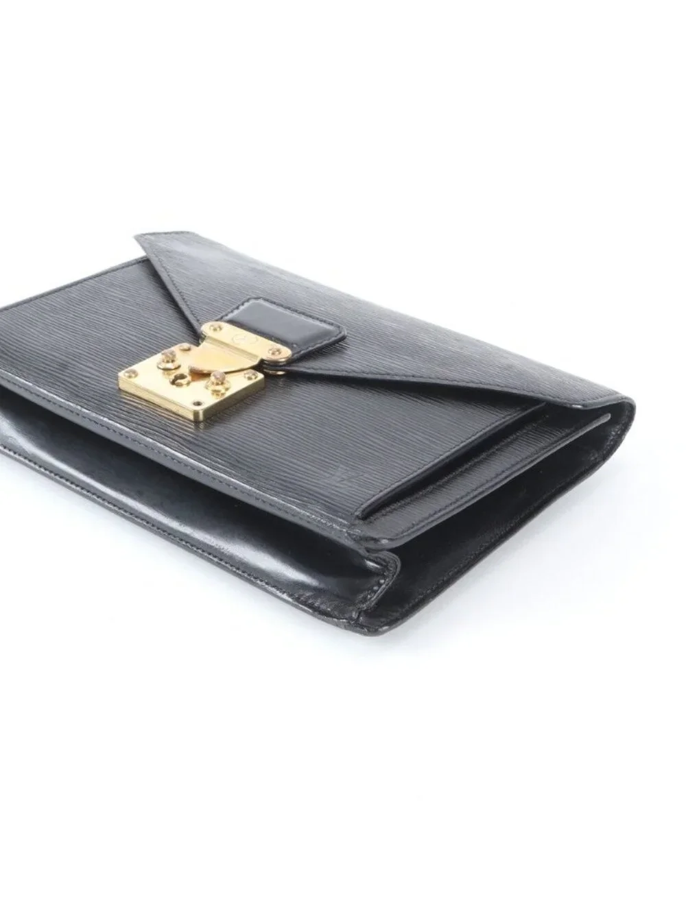 Louis Vuitton Epi Series Dragonne Leather Clutch Pouch Business